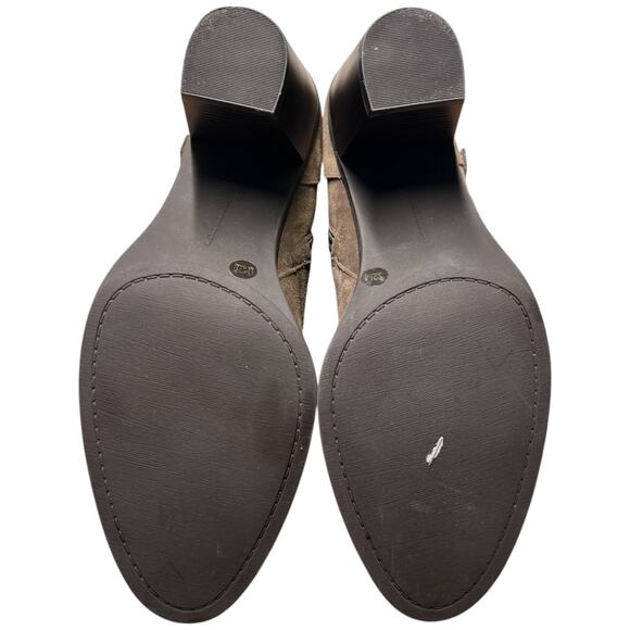 INC International Concepts Laini Women's Size 12 Ankle Boots Zip Buckles Booties - Picture 13 of 15